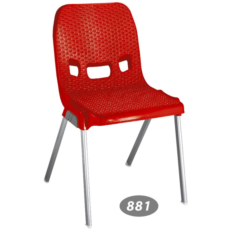 صندلی  پایه فلزی حصیری NS-881