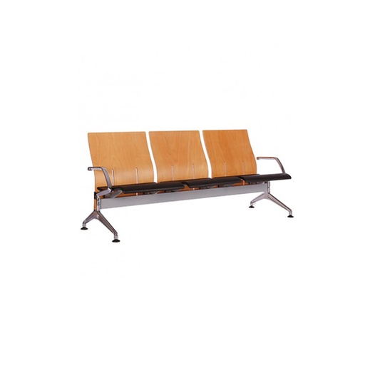 صندلی انتظاردونفره دسته ثابت OCW-829N2 نیلپر