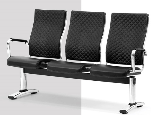 صندلی انتظار گروهی سه نفره E 280 تکنوسیستم